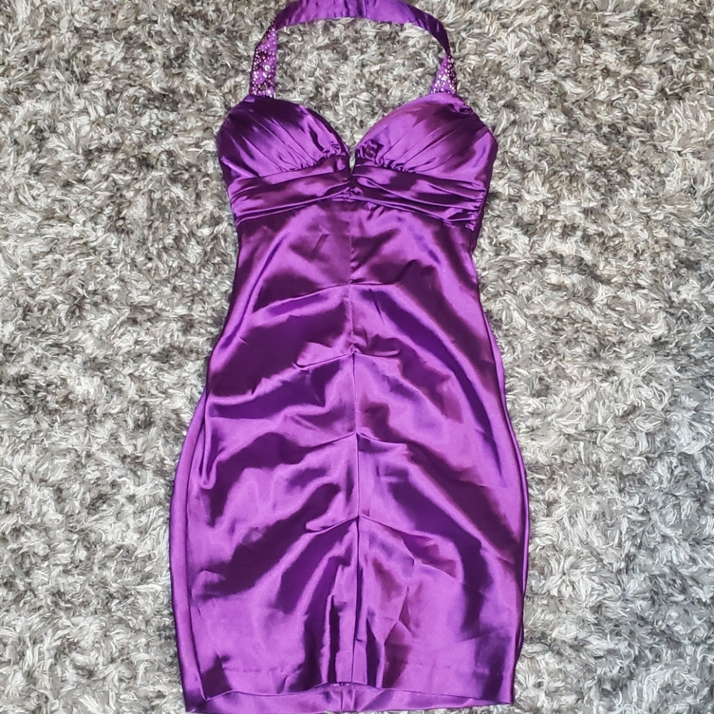Purple Party Dress